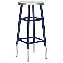 Safavieh Kenzie Silvertone-Dipped Bar Stool