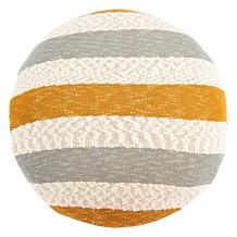 Safavieh Laisey Floor Pillow - Mustard/Grey