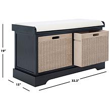 Safavieh Landers 2 Drawer Storage Bench