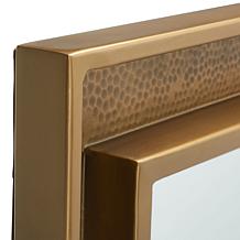 Safavieh Lavanya 23.5" Antique Brass Mirror