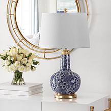 Safavieh Leia 25.5" Blue Ceramic Table Lamp