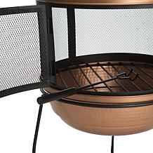 Safavieh Lima Fire Pit with Poker