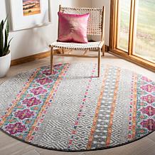 Safavieh Madison Ashe 6'-7" x 6'-7" Round Rug