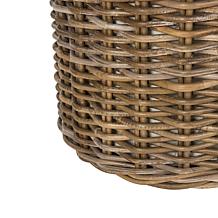 Safavieh Millen Rattan Round Set Of 2 Laundry Baskets
