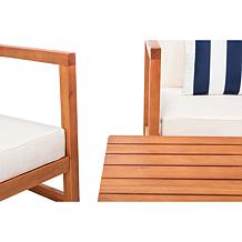 Safavieh Montez 4-Piece Outdoor Set with Accent Pillows