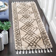 Safavieh Moroccan Fringe Shag Salma Rug - 2-1/4' x 7'