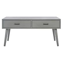 Safavieh Mozart Mid-Century 2-Drawer Coffee Table