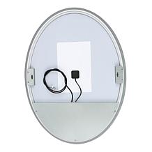 Safavieh Nolan 24" White Aluminum LED Mirror