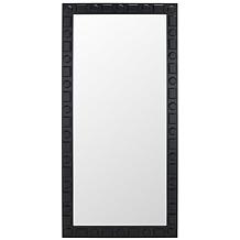 Safavieh Odette 31" Black MDF and Veneer Mirror