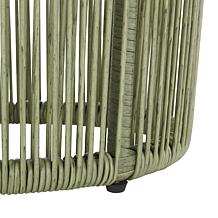 Safavieh Otto 3-Piece Outdoor Set with Metal and Rattan