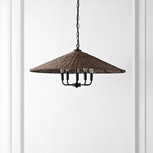 Safavieh Palmera 5-Light Dark Natural/Black Pendant