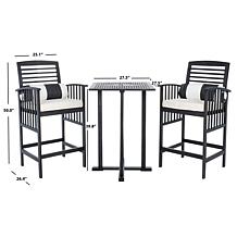 Safavieh Pate 3-piece Bar Table Bistro Set