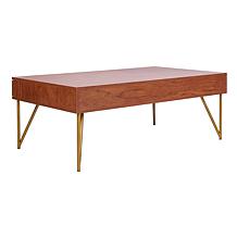 Safavieh Pine Two-Drawer Coffee Table