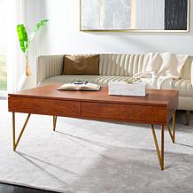 Safavieh Pine Two-Drawer Coffee Table