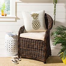 Safavieh Pure Pineapple 20" x 20" Outdoor Pillow