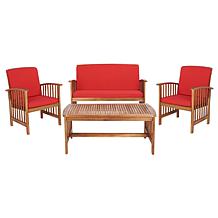 Safavieh Rocklin 4-piece Outdoor Living Set