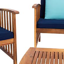 Safavieh Rocklin 4-piece Outdoor Living Set