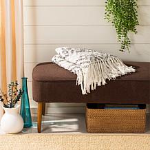 Safavieh Santi 50" x 60" Fringe Throw