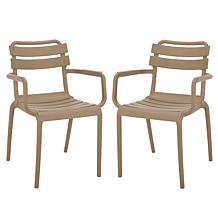 Safavieh Sarah Dining Armchair 2-pack, Yellow, 21.26" x 22.83" x 32...