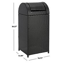Safavieh Serapis Trash Bin