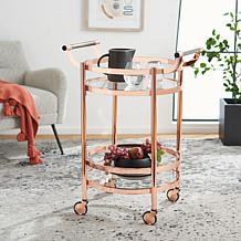 Safavieh Sienna 2-Tier Round Bar Cart