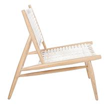 Safavieh Soleil Leather Woven Accent Chair