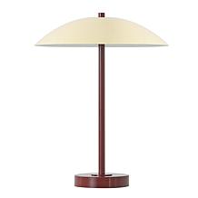 Safavieh Stassi Red and Cream Metal Table Lamp 16"