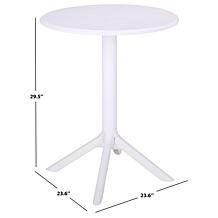 Safavieh Stella Round Bistro Table, 23.62" x 23.62" x 29.53"
