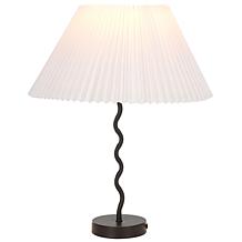 Safavieh Tali Black Metal Table Lamp with Fabric Shade