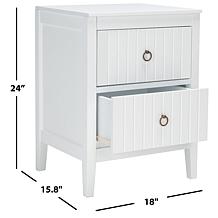 Safavieh Tegan 2-Drawer Night Stand