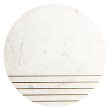 Safavieh Valerie Round Marble Accent Table