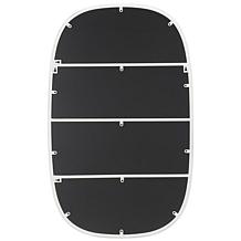 Safavieh Varia 23" Silver Iron Mirror