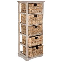 Safavieh Vedette 5 Wicker Basket Storage Chest