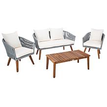 Safavieh Velso 4-piece Outdoor Living Set