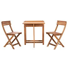 Safavieh Walten Flower Shelf 3-piece Bistro Set
