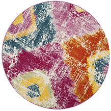 Safavieh Watercolor Yasmina Rug - 6'7" x 6'7" Round