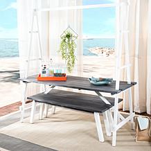 Safavieh Willamy 3-piece Outdoor Dining Set