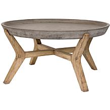 Safavieh Wynn Modern Concrete Round Coffee Table