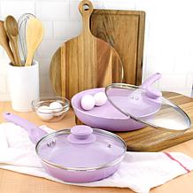 Safe-T-Grip 8" and 10" Deep Skillet Pan Set