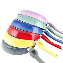 Safe-T-Grip 8" and 10" Deep Skillet Pan Set