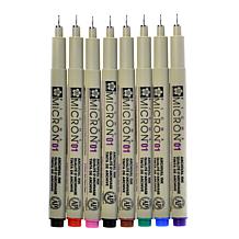 Sakura Pigma Pen Sets Micron Colors Set of 8