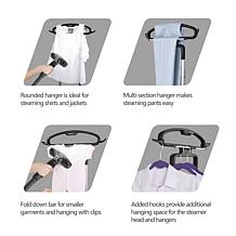 SALAV Dual Bar Garment Steamer with Accessories - Gold