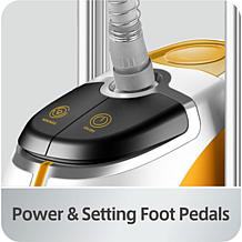 SALAV GS45-DJ Professional Garment Steamer with Food Pedals