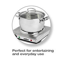 Salton Stainless Steel Portable Cooktop