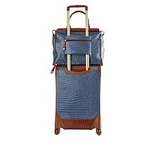 samantha brown croco luggage set