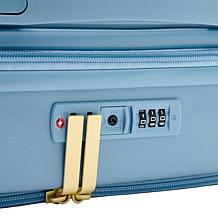 Samantha Brown Frontload 22" Hardside Carry-On with Antitheft Lock