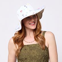 Samantha Brown Printed Reversible Bucket Hat