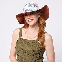 Samantha Brown Printed Reversible Bucket Hat