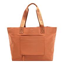 Samantha Brown Reversible Solid/Print Tote Bag