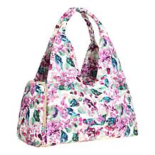 Samantha Brown To-Go Quilted Travel Hobo with Crossbody